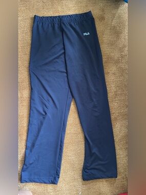 Fila Navy Blue Women's Track Pants with Logo
